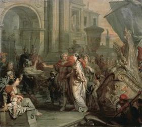 Die Landung von Kleopatra in Tarsus